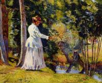 Guillaumin, Armand - Madame Guillaumin Fishing